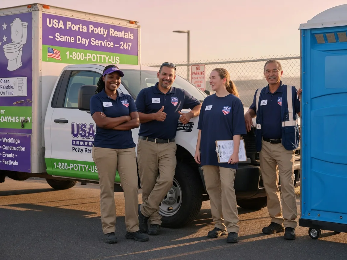 Porta Potty Rental company in Mcclure, PA